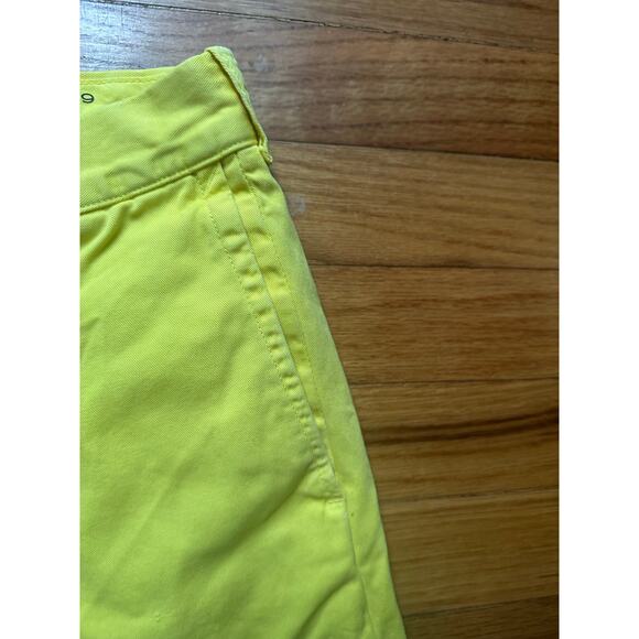 J. Crew Yellow Stanton Shorts - Picture 5 of 9